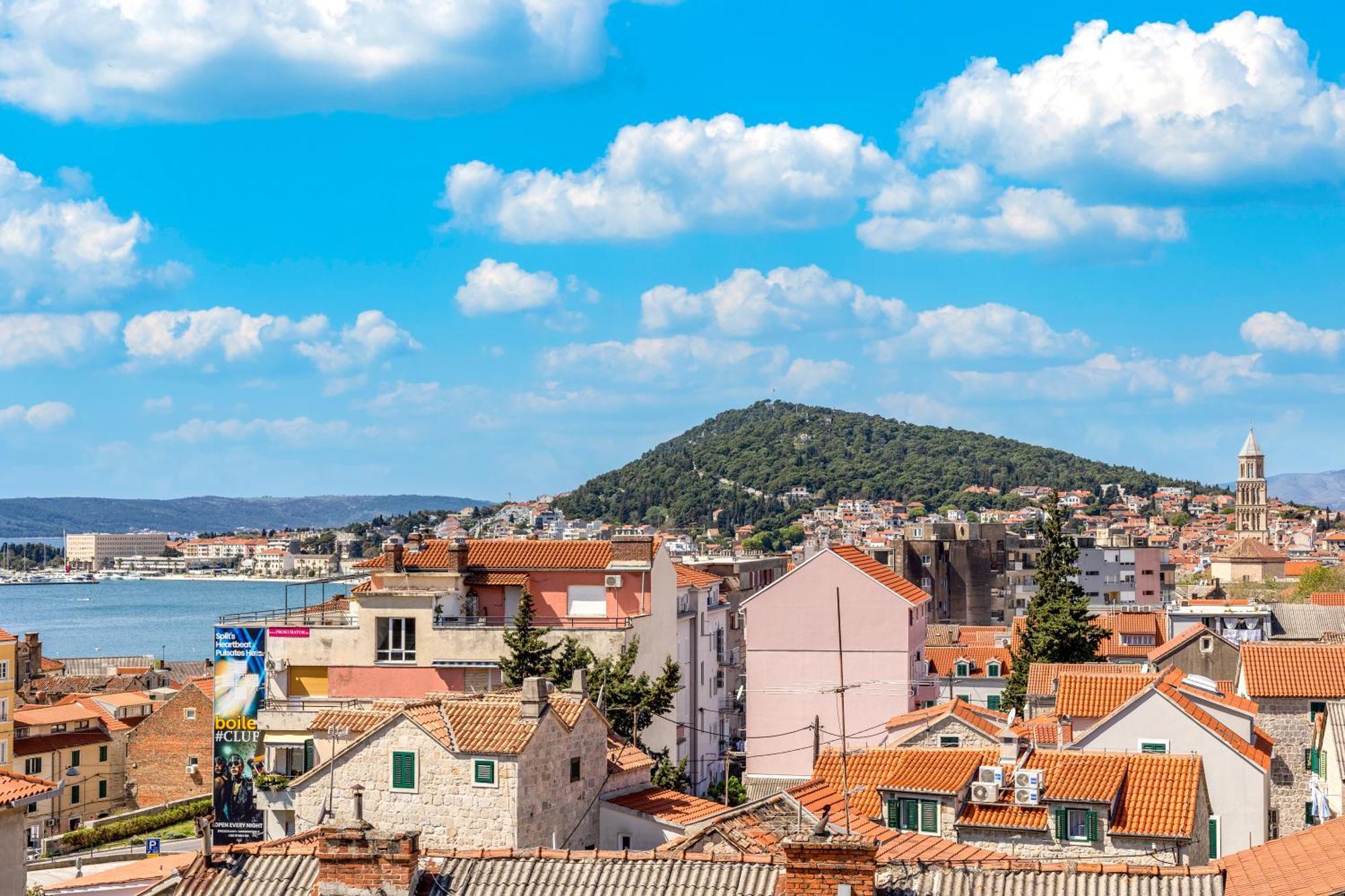 Apartment Kokolo With Sea View Split Exterior foto